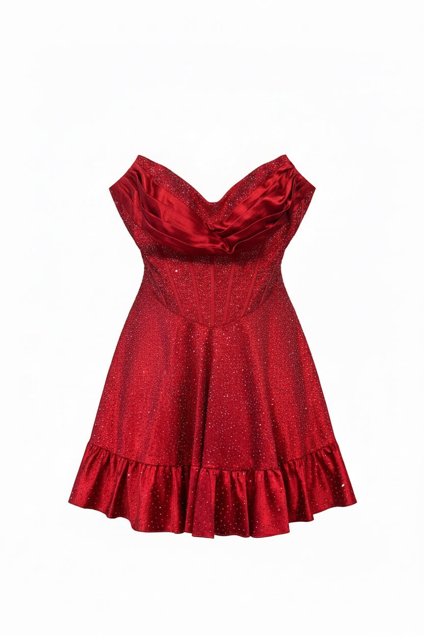 SHERRI HILL rhinestone dress|227