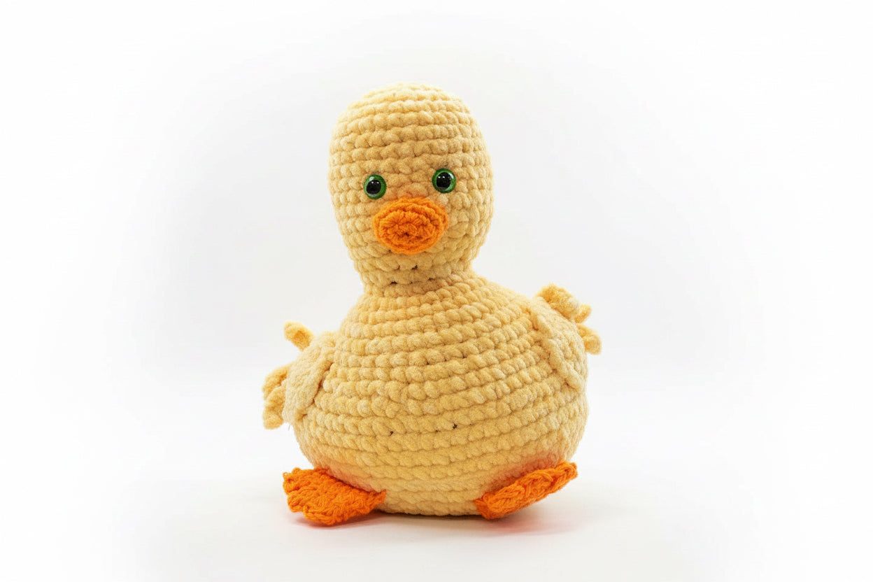 Locally made crochet duck 10inch|132