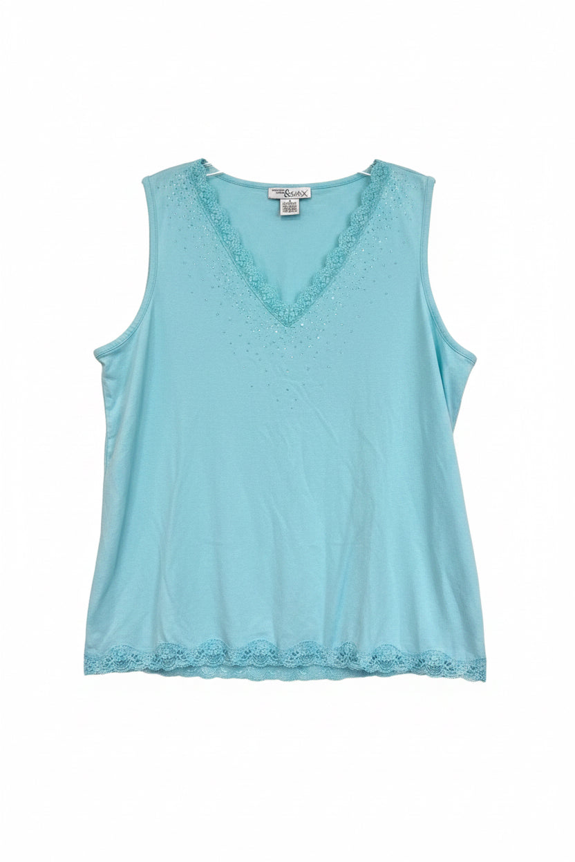 Womens sleeveless top 1X|87