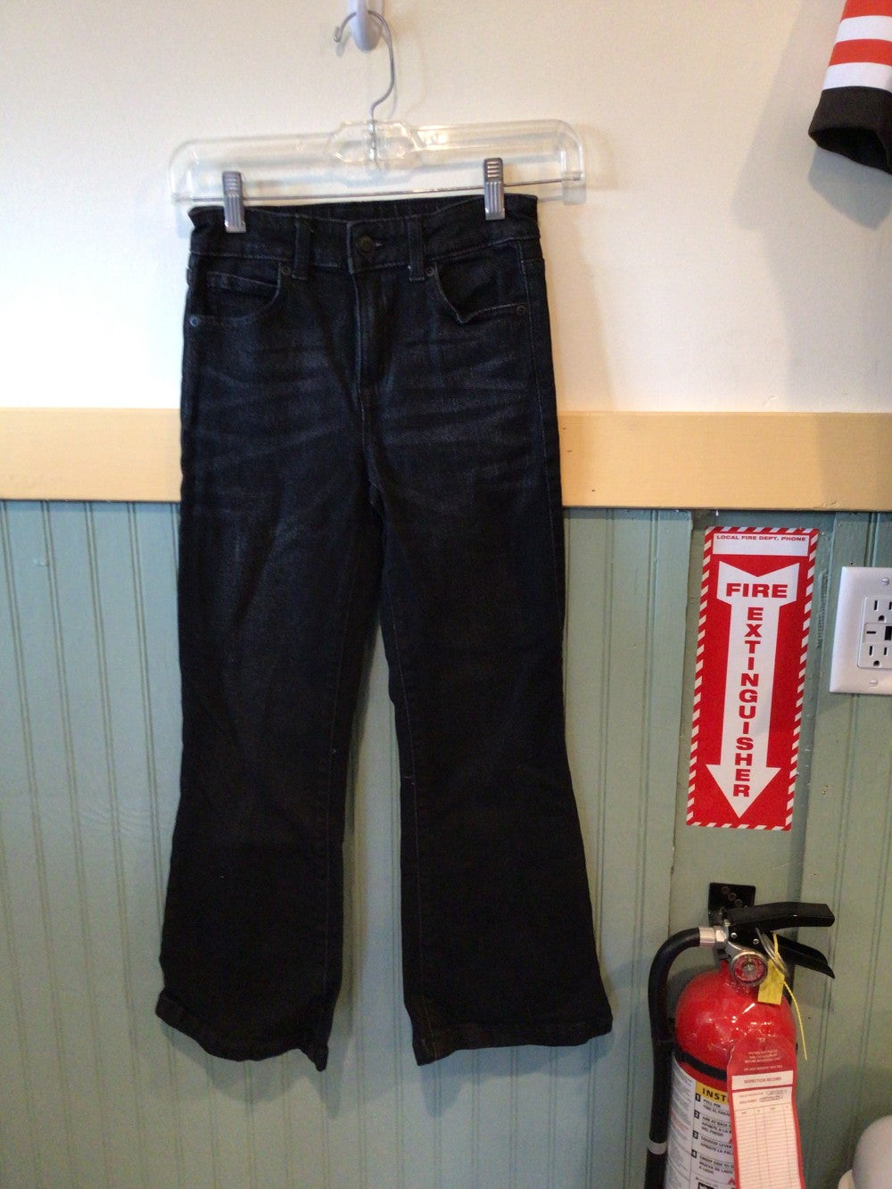 Elsie black Jeans/kids/size 10 short|294