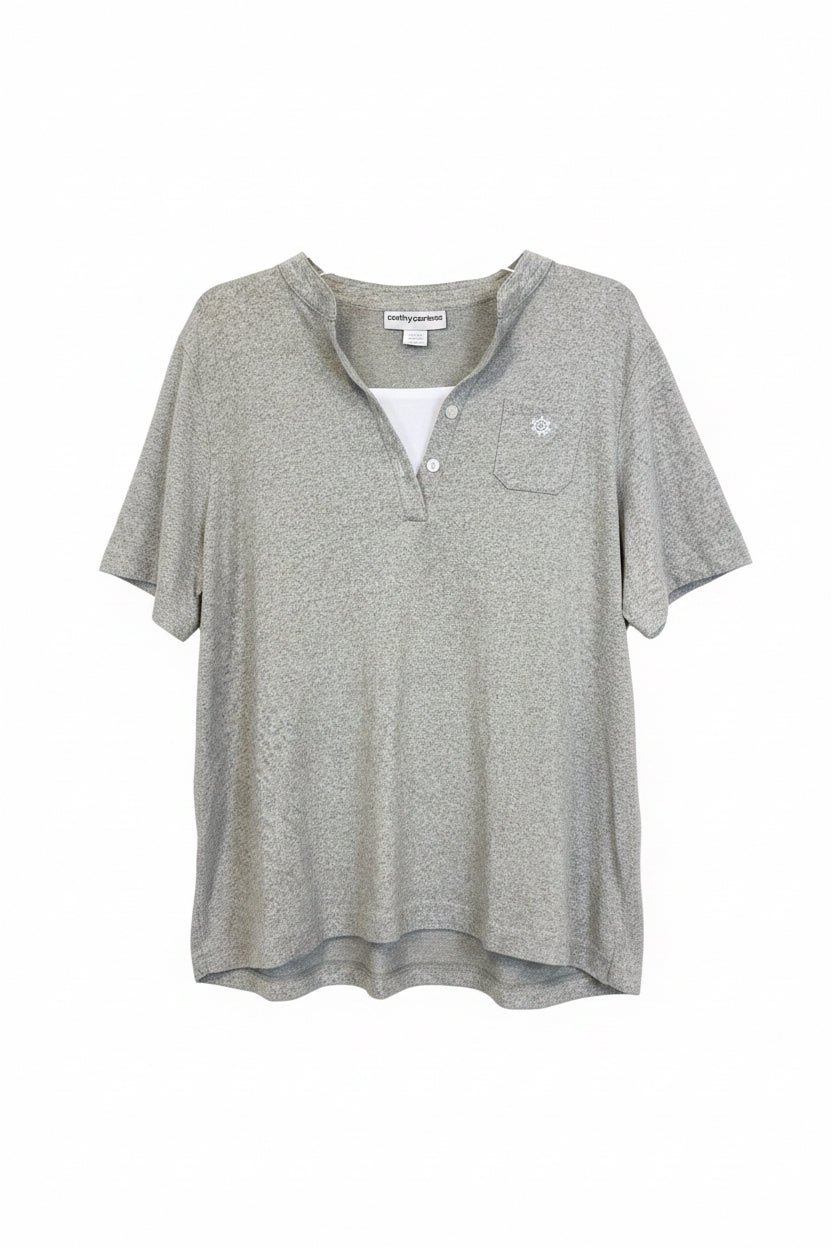 Womens short sleeve polo 1X|82