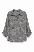Womens long sleeve button up 2X|84