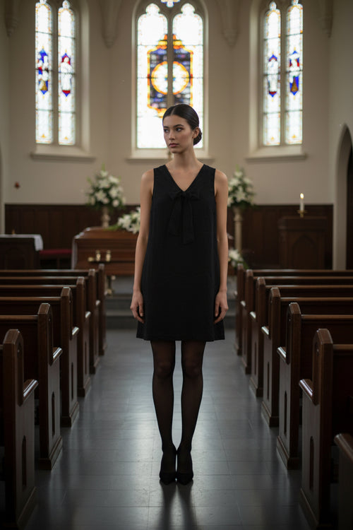 Black bow dress|167