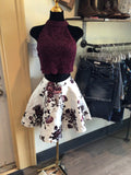 Burgundy semi-formal|241