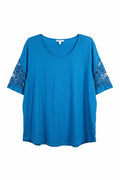Womens short sleeve blouse 3X|79
