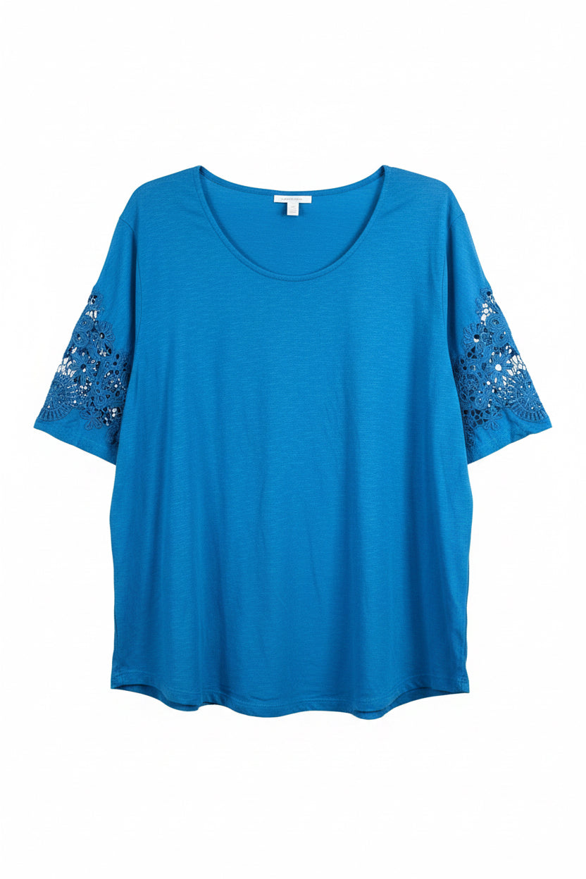Womens short sleeve blouse 3X|79